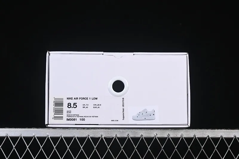 All categories Nk Air Force 1 Air Force series Nk Air Force 1 Low Air Force low-top Nike Air Force 1'07 Low customized Air Force 1 low-top casual sneakers IM3081-100